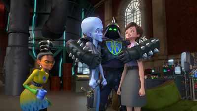Just me and my evil friends, - Megamind vs. the Doom Syndicate