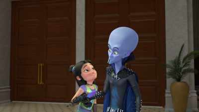 Just need a quick pic
of the exact moment - Megamind vs. the Doom Syndicate