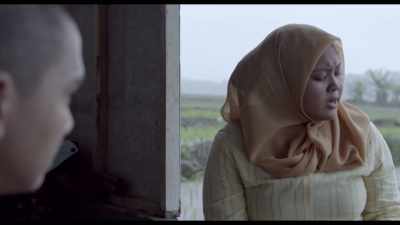 Just now inside your house,
I felt that something’s not right. - The Male Gaze: First Kiss