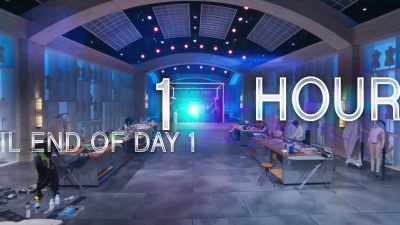 Just one hour left until the end
of the first day - Next in Fashion