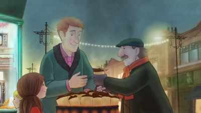 Just one, please.
Right you are, sir. - Mog's Christmas