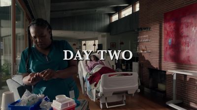 Just one second, love. - The Resident