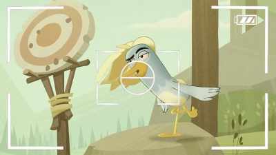 Just picture me in all my glory, - Angry Birds: Summer Madness