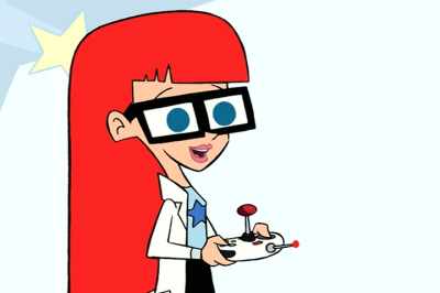 Just point the controller
toward the brain, - Johnny Test