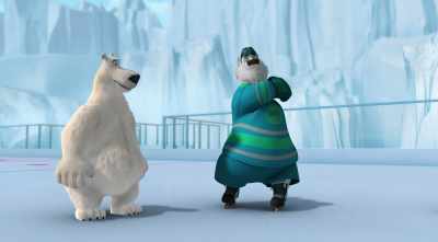 Just pumpin' some iron,
before the game. Yeah. - Norm of the North: Keys to the Kingdom