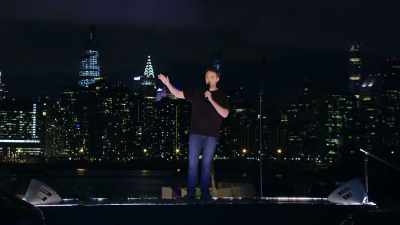 Just put on the mask,
and then you can lie - Colin Quinn & Friends: A Parking Lot Comedy Show