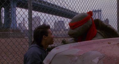 Just remember we get you in we find the Foot headquarters - Teenage Mutant Ninja Turtles II: The Secret of the Ooze