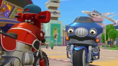 Just remember
to serve and protect Wheelford - Ricky Zoom