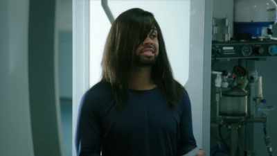 - Just remembered, Dr. Gaines
did say to give you this. - I Am Frankie