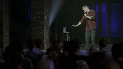 Just rubbing my hand on her like this,
just being real natural. - Theo Von: No Offense