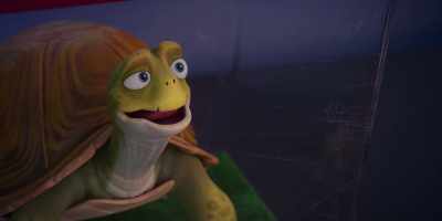 Just say it. I'm a talking turtle.
I can't tell anyone else. - Leo
