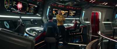 Just scanning a nebula and
focusing on the science. - Star Trek: Strange New Worlds