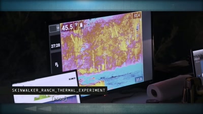 Just seconds after
the recording began to play, - Beyond Skinwalker Ranch