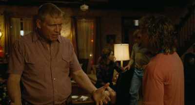 Just settle down and we'll have
a nice dinner - The Iron Claw