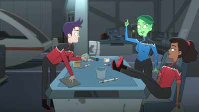 Just because she served
on the Enterprise - Star Trek: Lower Decks