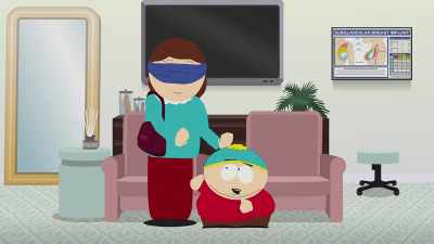 Just sit down right here - South Park the Streaming Wars