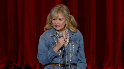 Just sits there in my
office, took over my office. - Roseanne Barr: Cancel This!