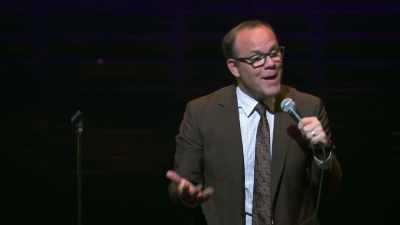 Just sits under the kitchen sink
and waits. - Tom Papa: Human Mule