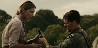 Just smile, pull the trigger, the problem goes away. - Primitive War
