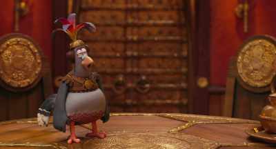"Just speak into its ear, ma'am." - Early Man
