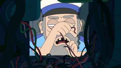 - Just... stay put!
- [electricity crackles] - Doomlands