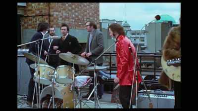 Just stick your snare drum mic
back over the snare drum. - The Beatles: Get Back