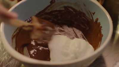 Just stir it in. - Nigella: At My Table