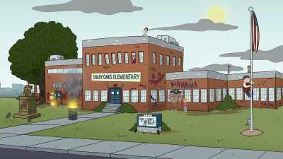 Just because the principal
is out - Ten Year Old Tom