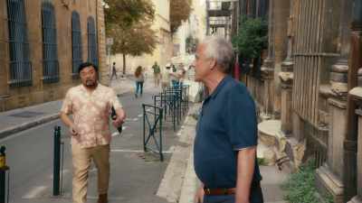 Just for the record,
if she does slap a writ on me, - Murder in Provence