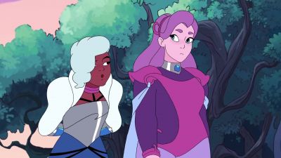 Just for the record,
I'm being way quieter than you-- - She-Ra and the Princesses of Power