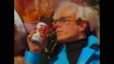 ♪ Just for the taste of it ♪
♪ Diet Coke ♪ - The Andy Warhol Diaries