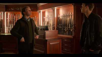 Just the ticket for, uh, moose,
wild deer, even bear. - Young Wallander