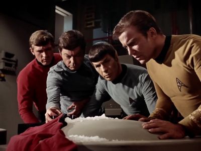 Just the uniforms are left. - Star Trek