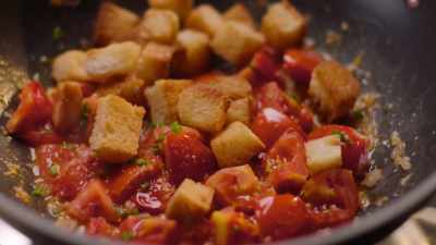 Just tossing it together, so
that everything is combined - Nigella: At My Table