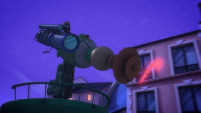 Just try and catch up
with me now, PJ pests! - PJ Masks