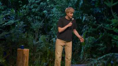 Just trying to keep it
from sloshing out of my orifices - Mae Martin: SAP