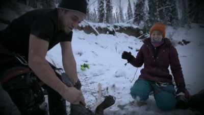 Just two and a half weeks ago,
we pulled out a monster. - Life Below Zero: Next Generation