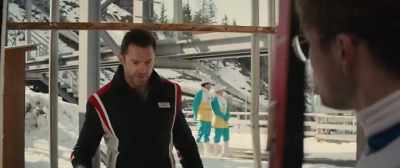Just up, back, forward, down.
Okay? Up, back, forward, down. - Eddie the Eagle