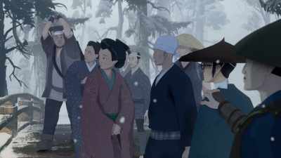 Just us two boys
traveling together, like always. - BLUE EYE SAMURAI