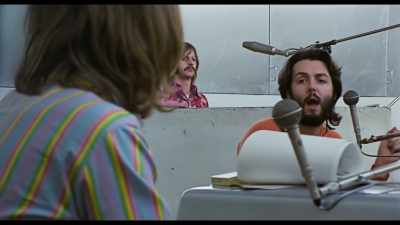 Just very, sort of--
In the background, it should be… - The Beatles: Get Back