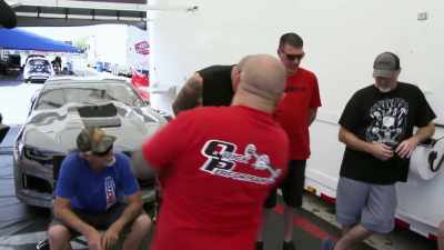 Just walk up and just...
[imitates whoosh] - Street Outlaws No Prep Kings Team Attack