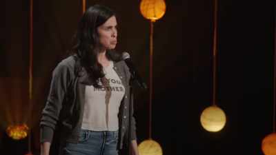 Just walk up to someone and be like,
"Where's the Eiffel Tower?" You know? - Sarah Silverman: Someone You Love