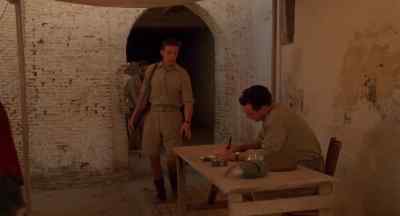 Just walked in
from the desert, sir. - The English Patient