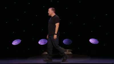 Just wandered into civilization
about 10,000 years ago - Ricky Gervais: SuperNature