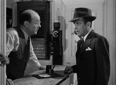 Just wanted to see if you had any luggage. - Dark Passage