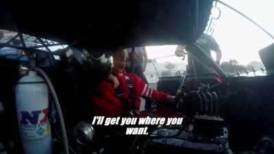 Just, if you can remember, you know, to
bring me into water box, stop, you know, - Street Outlaws No Prep Kings Team Attack