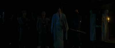 Just so you know,
we've killed all your disciples. - Blade of the Immortal