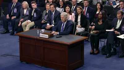 Justice Gorsuch's hearings, - Deadlocked: How America Shaped the Supreme Court