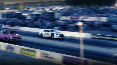 [Justin] Went down the track. - Street Outlaws No Prep Kings Team Attack