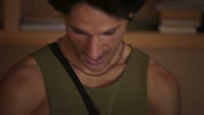 - JUSTINE: Yeah.
- [gasps] - Psycho Yoga Instructor